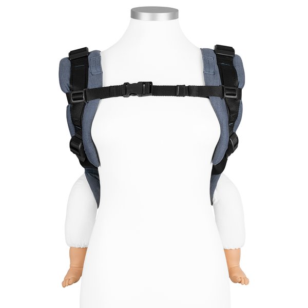 Kangura portabebés Onbuhimo Fidella Chevron Azul