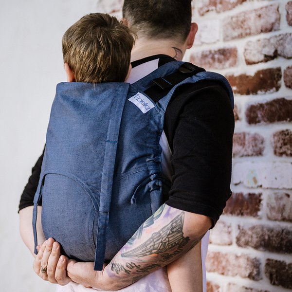 Kangura portabebés Onbuhimo Fidella Chevron Azul