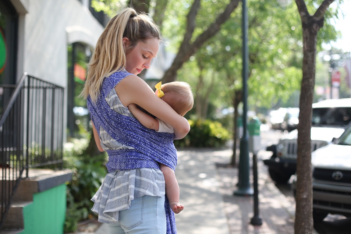 Kangura portabebés Fular elástico portabebé Boba Wrap Boho