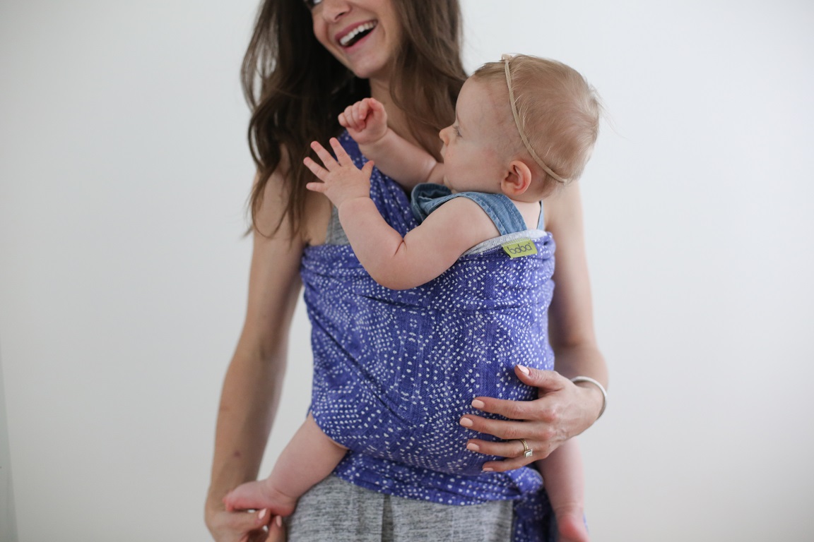 Kangura portabebés Fular elástico portabebé Boba Wrap Boho