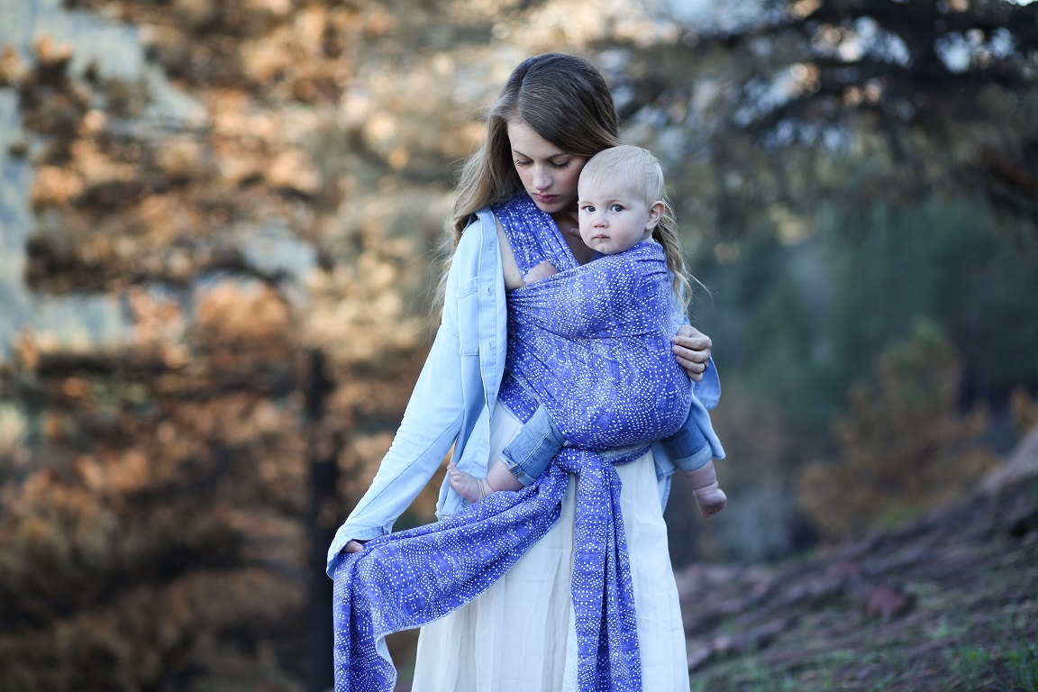 Kangura portabebés Fular elástico portabebé Boba Wrap Boho