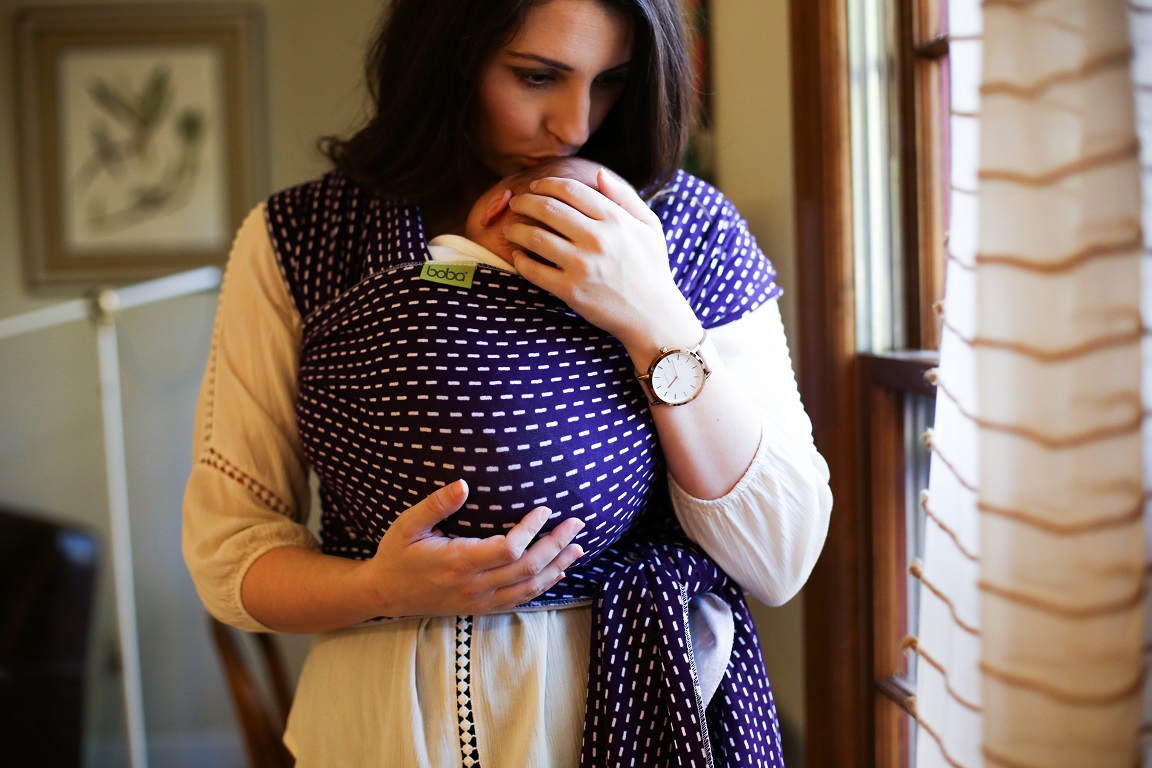 Kangura portabebés Fular elástico portabebé Boba Wrap Kantha (Ed. Limitada)