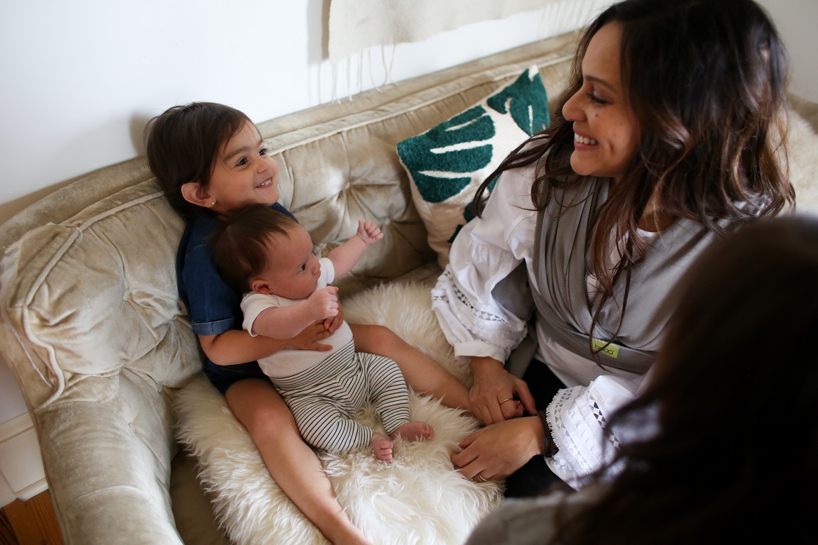 Kangura portabebés Fular elástico portabebé Boba Wrap Gray