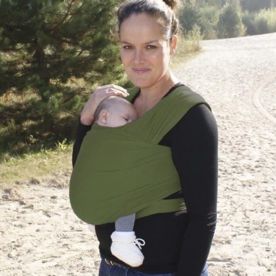 Kangura portabebés Fular portabebé SmallVips Bambú Verde