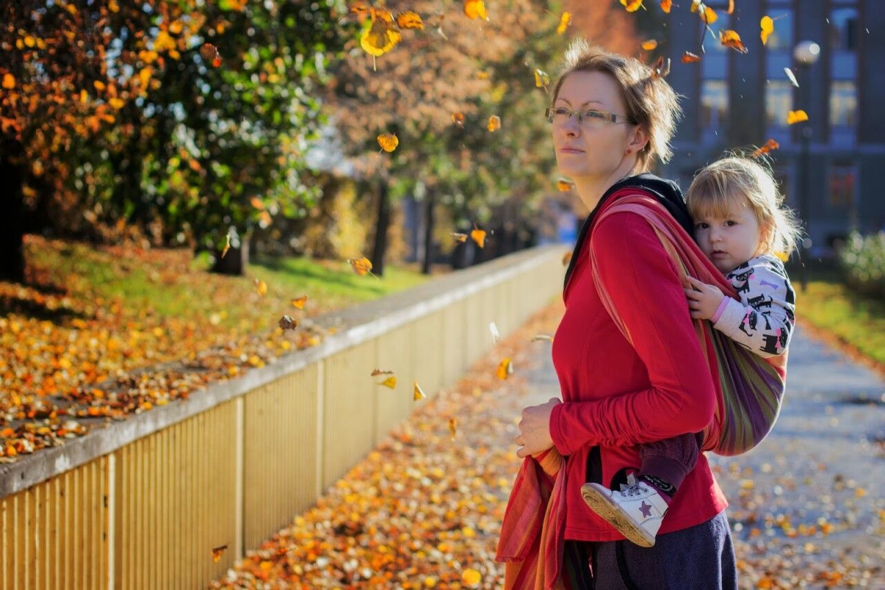 Kangura portabebés Fular portabebé Storchenwiege Anna