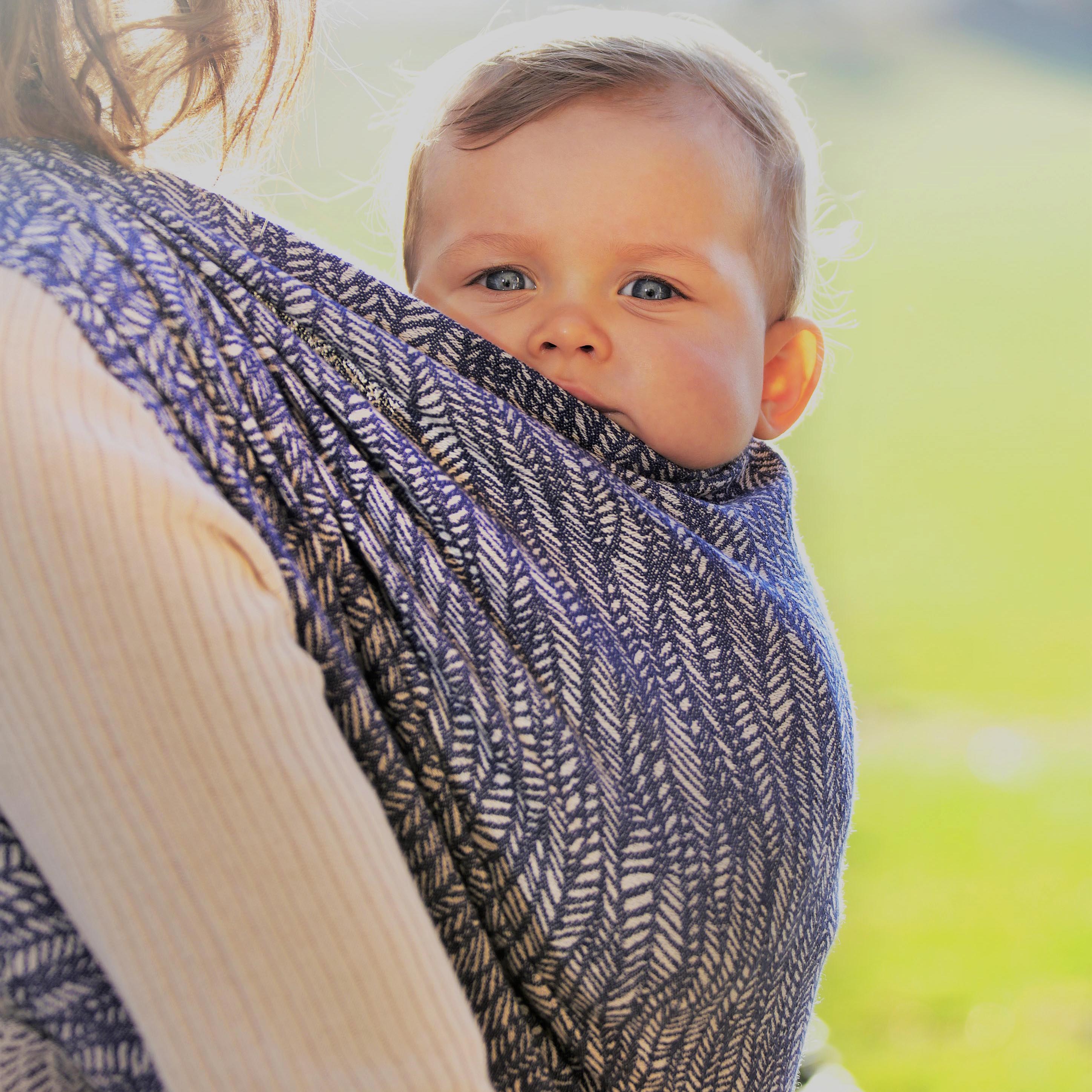 Kangura portabebés Fular portabebé Néobulle Jungle SeaCell Marino