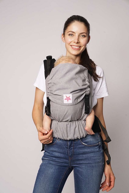 Kangura portabebés Mochila portabebés Kokadi Flip Just Stone