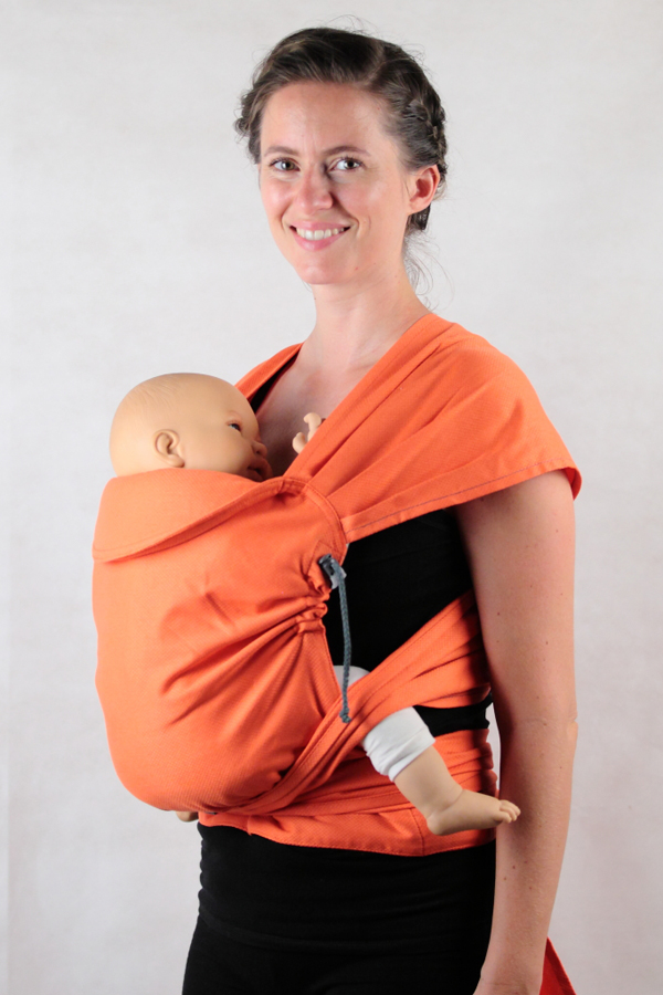 Kangura portabebés Mid-tai Ling Ling d'amour Papaya