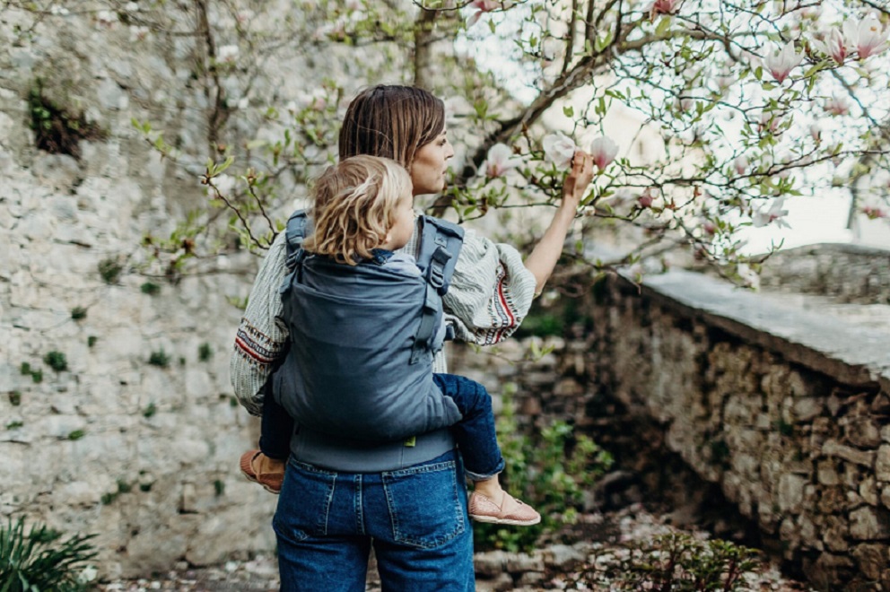 Kangura portabebés Mochila Evolutiva Portabebé Boba X Grey