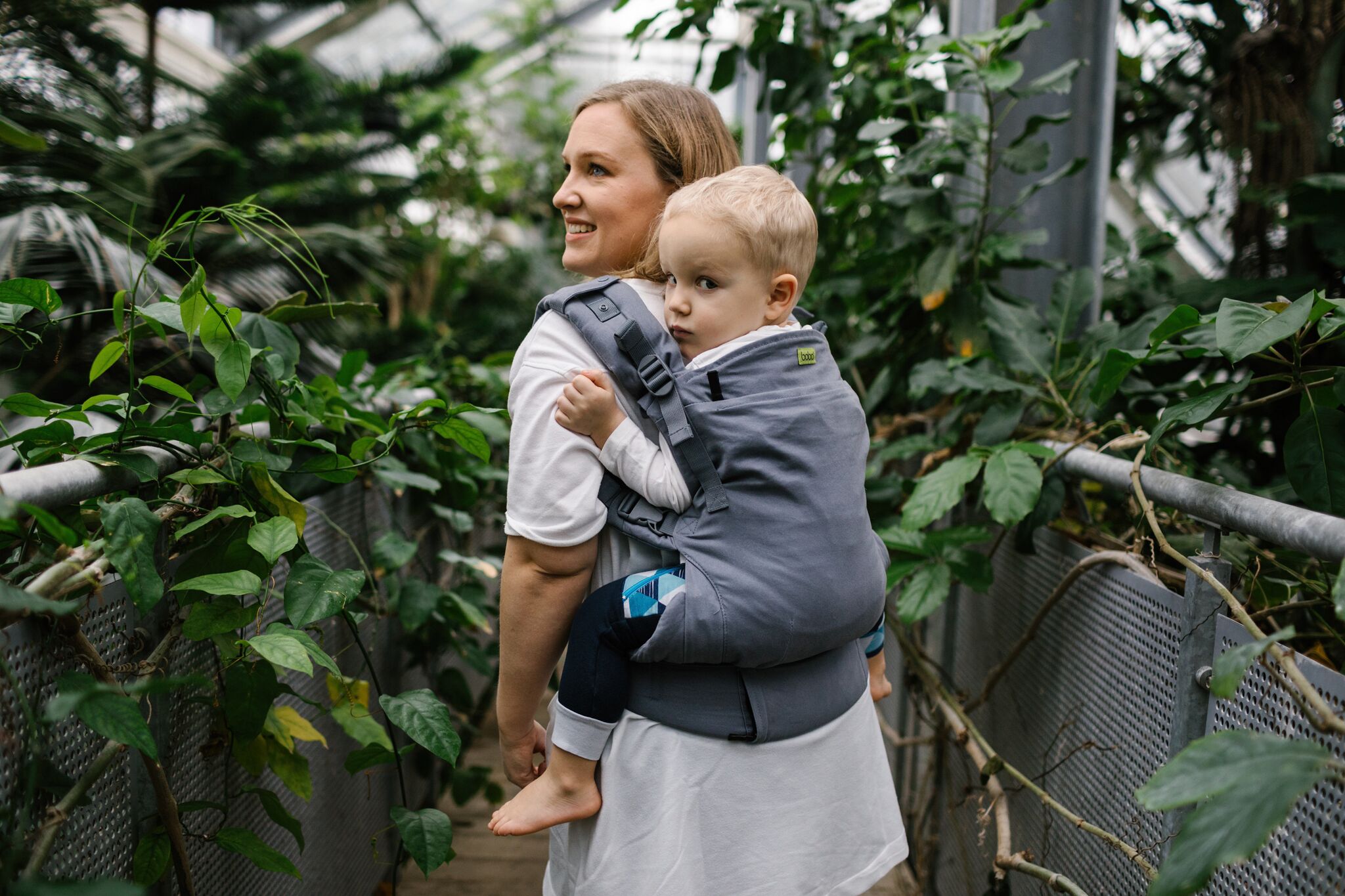 Kangura portabebés Mochila Evolutiva Portabebé Boba X Grey