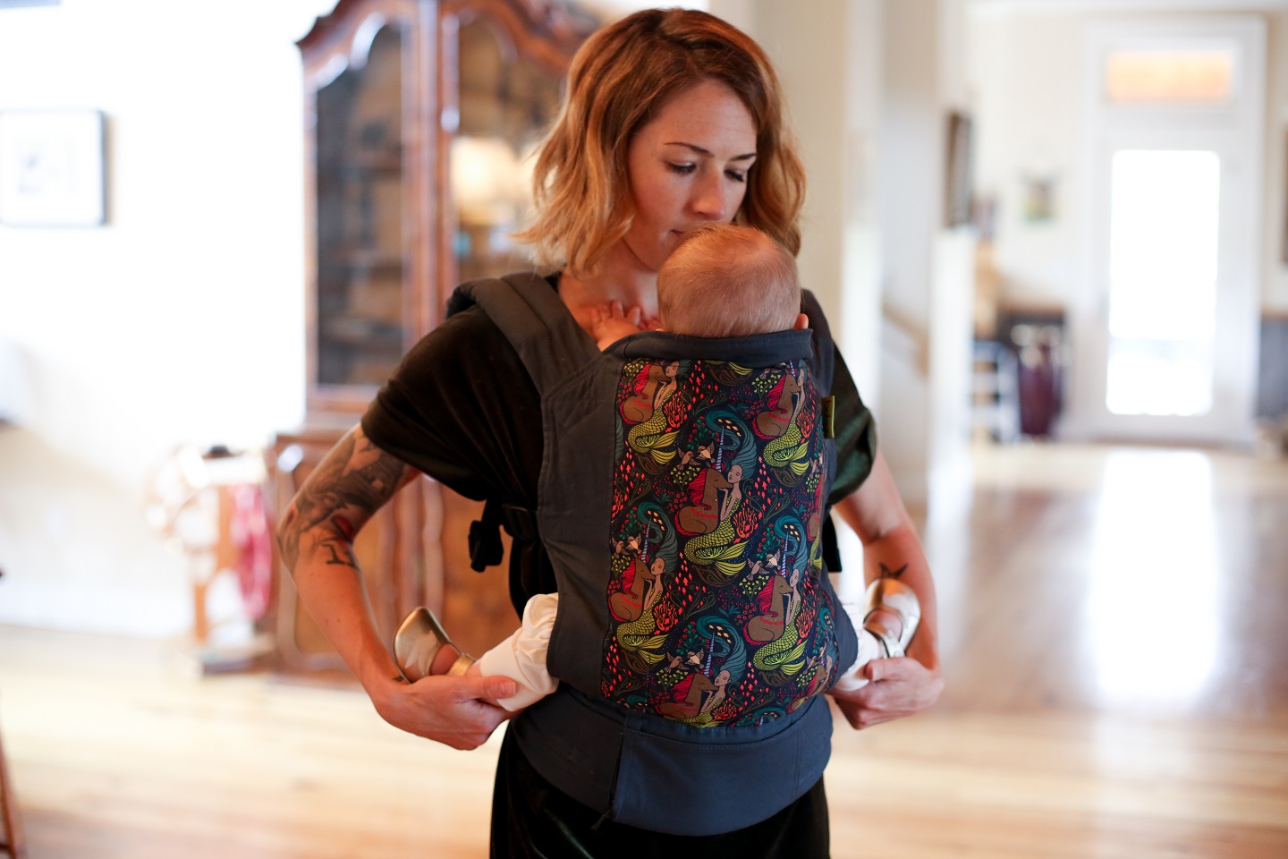 Kangura portabebés Mochila portabebés Boba 4GS Mermaid and Unicorn