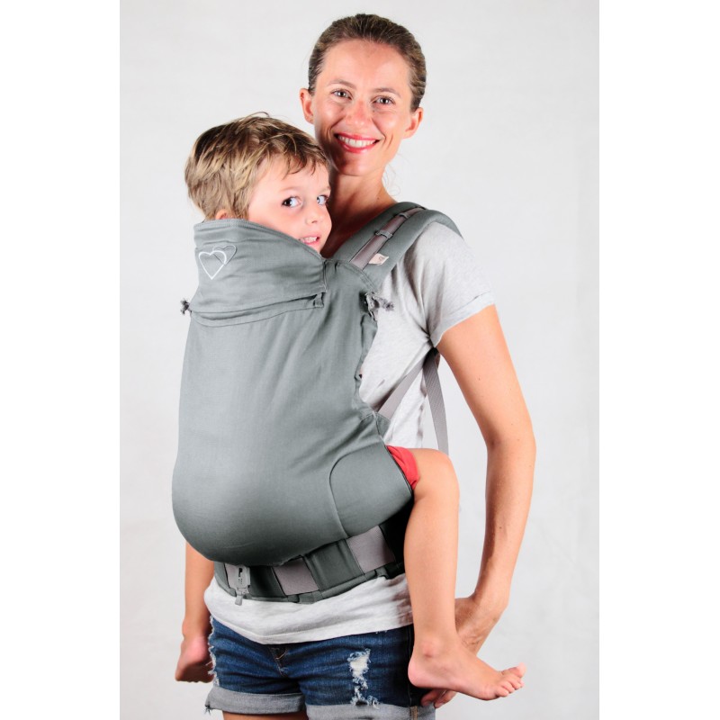 Kangura portabebés Mochila portabebés P4 Preschool Ling Ling d'amour Titane