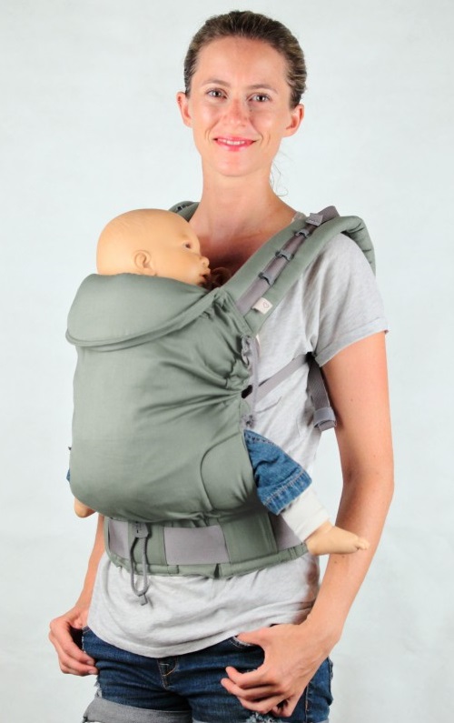 Kangura portabebés Mochila portabebés P4 Standard Ling Ling d'amour Dried Herb