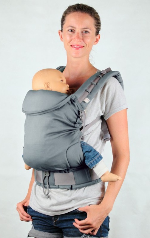 Kangura portabebés Mochila portabebés P4 Standard Ling Ling d'amour Eucalyptus