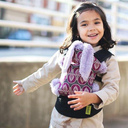 Kangura portanadons Boba Mini motxilla de joguina Lila