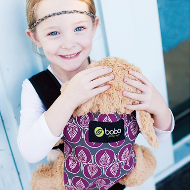 Kangura portanadons Boba Mini motxilla de joguina Lila