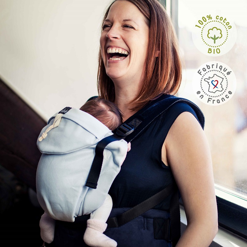 Kangura portabebés Mochila Evolutiva Néobulle Néo Nuage