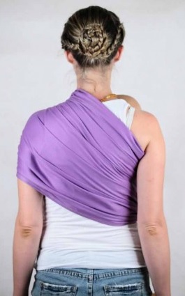 Kangura portabebés Bandolera portabebé Ling Ling d'amour Orchidée