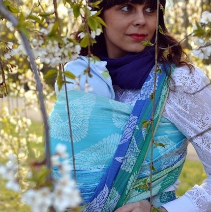 Kangura portabebés Fular Pellicano Euriell Mare 4,60m (Ed. Limitada)