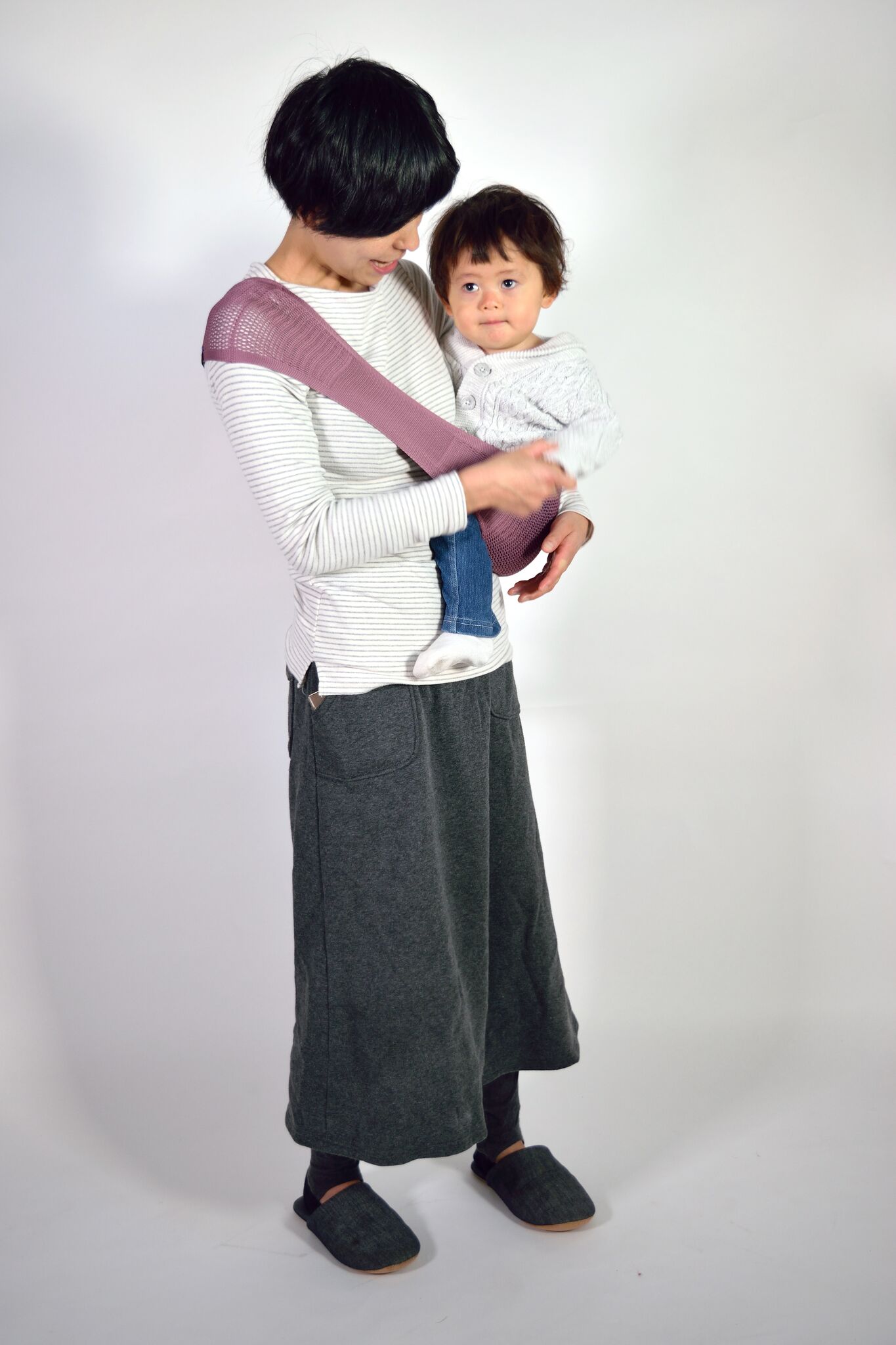 Kangura portabebés Portabebé Suppori Malva