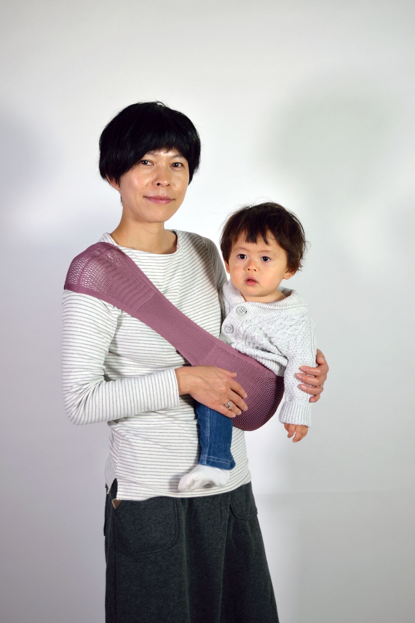 Kangura portabebés Portabebé Suppori Malva