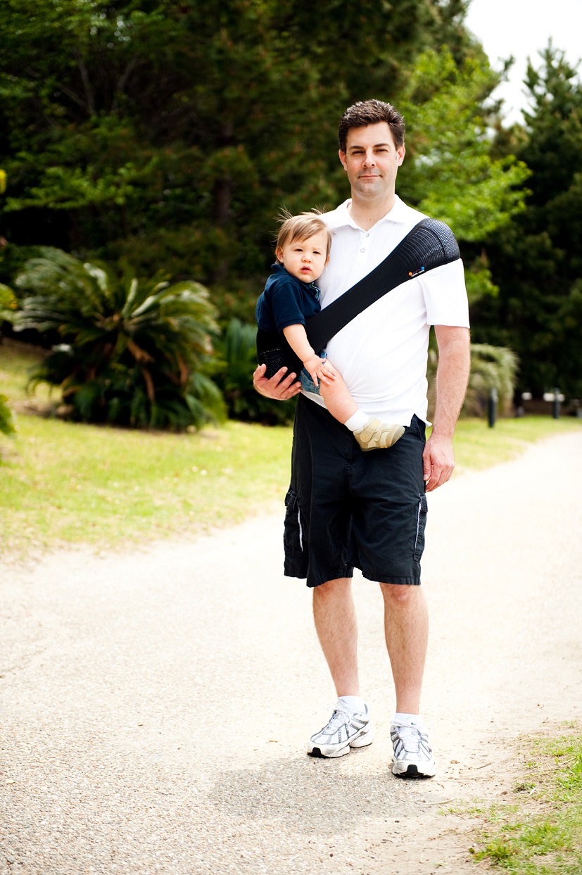 Kangura portabebés Portabebé Suppori Negro Noche