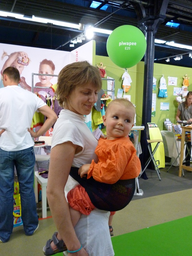 Kangura portabebés Portabebé Suppori Negro Noche