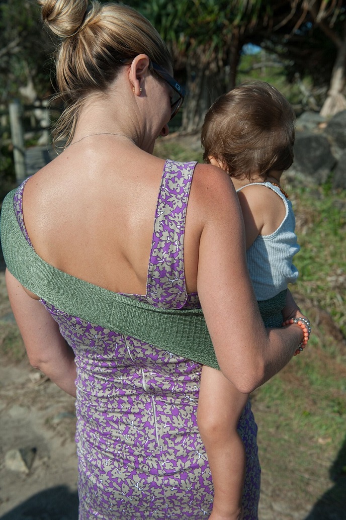 Kangura portabebés Portabebé Suppori Verde Oliva Oscuro