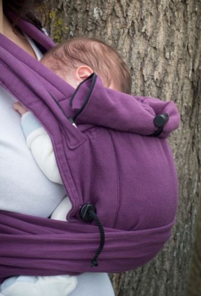 Kangura portabebés Portabebé mei tai Néobulle Evolu'Bulle Prune