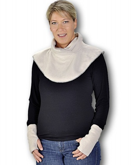 Kangura portanadons Cobertor de porteig 3 en 1 Hoppediz Beige