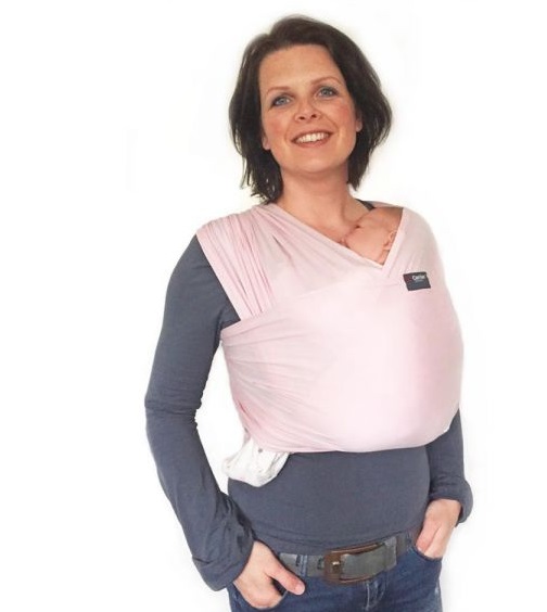 Kangura portabebés Fular portabebé SmallVips Bambú Rosa