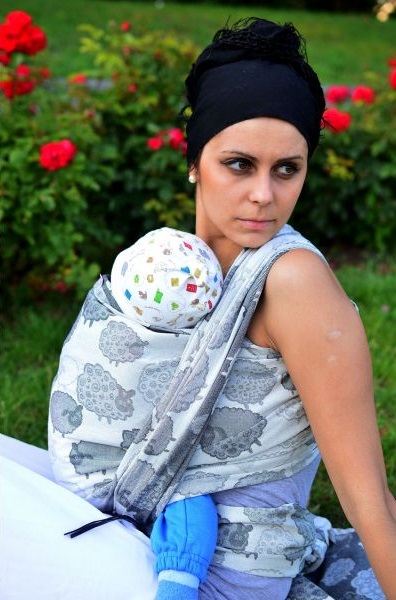 Kangura portabebés Fular Pellicano Black Sheep (Ed. Limitada)