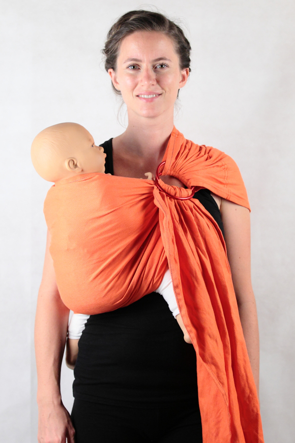 Kangura portabebés Bandolera portabebé Ling Ling d'amour Papaya