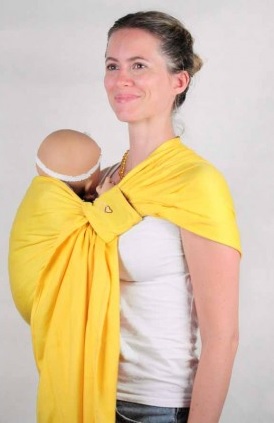 Kangura portabebés Bandolera portabebé Ling Ling d'amour Sunflower