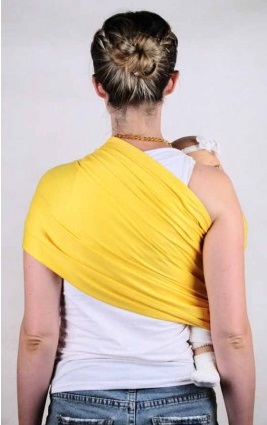 Kangura portabebés Bandolera portabebé Ling Ling d'amour Sunflower